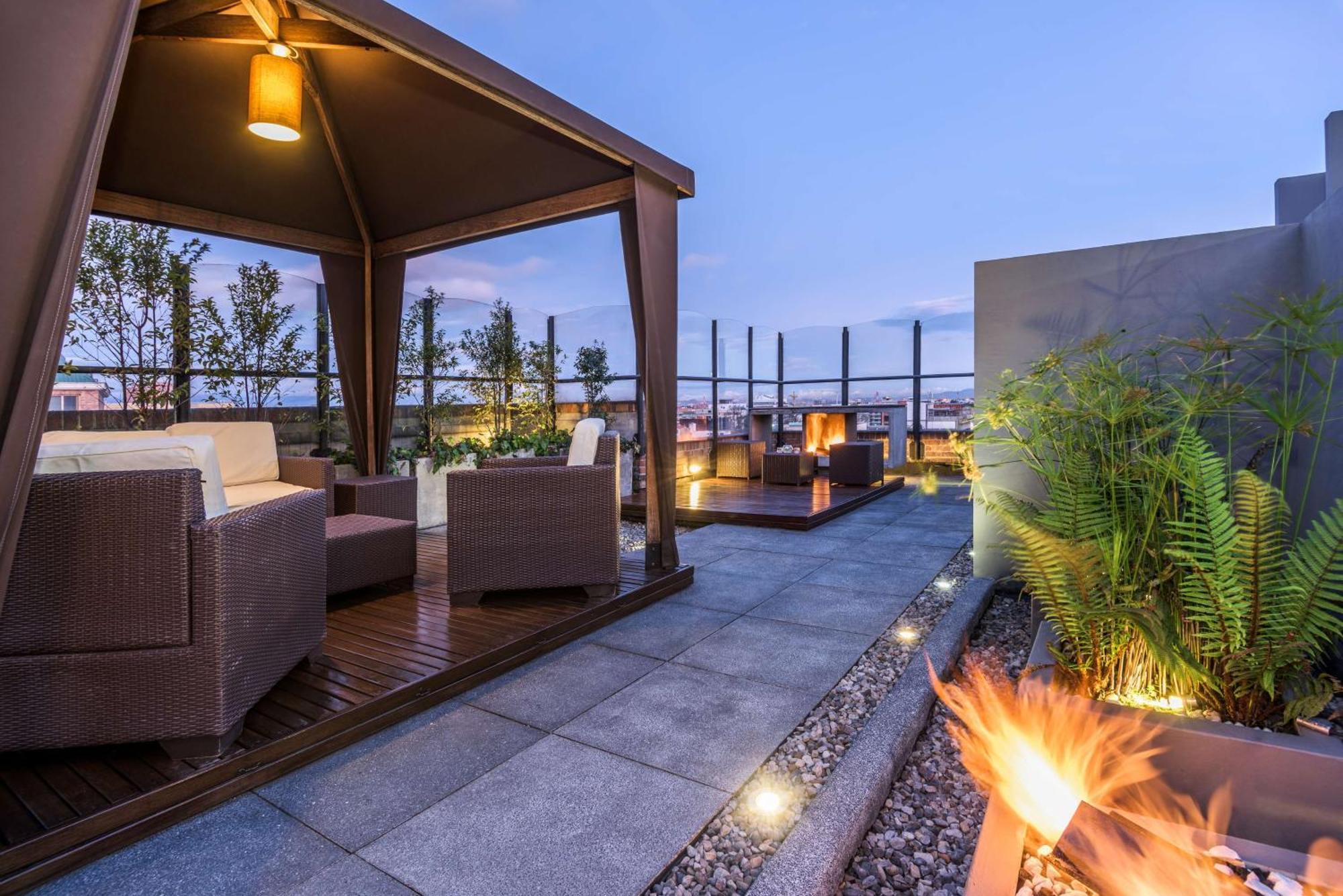 Nh Collection Bogota Andino Royal Hotel Exterior foto Rooftop bar